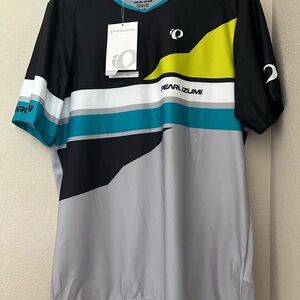Pearl Izumi Women’s launch jersey L/XL  v neck running cycling,